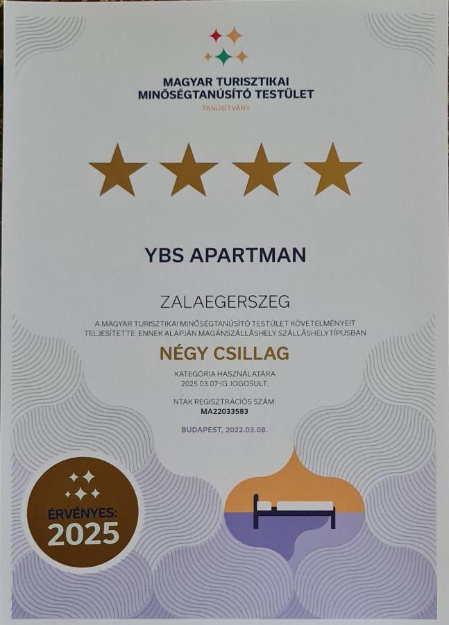 Ybs Apartman Apartment Zalaegerszeg Exterior photo